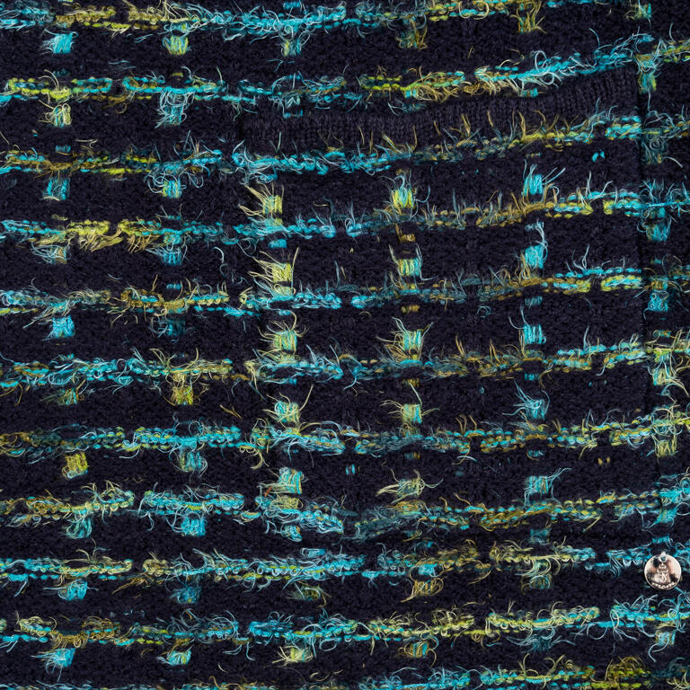 Cárdigan de Punto Texturizado - Multicolor