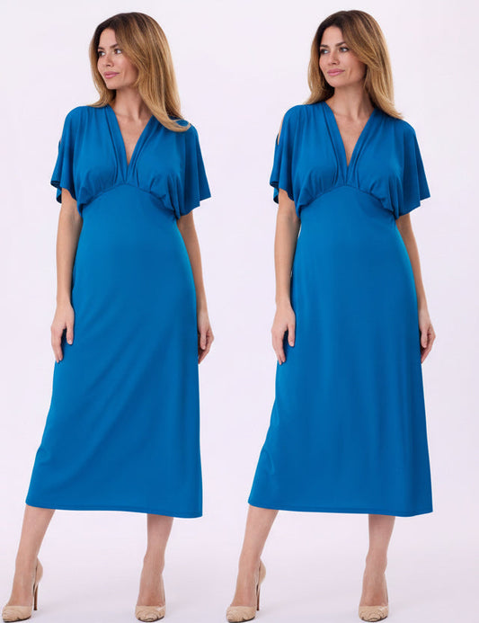 Vestido midi elegante para mujer