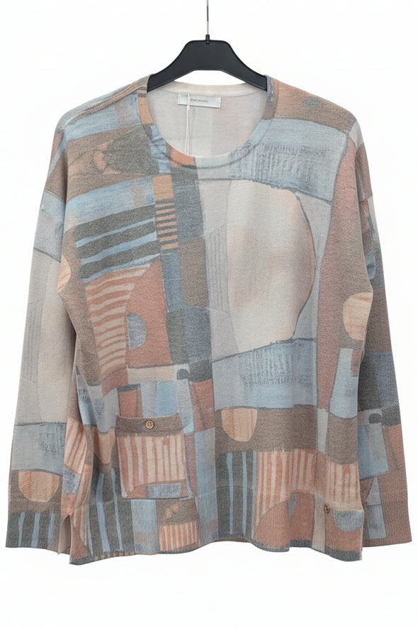 Jersey Fino Estampado Arte & Confort