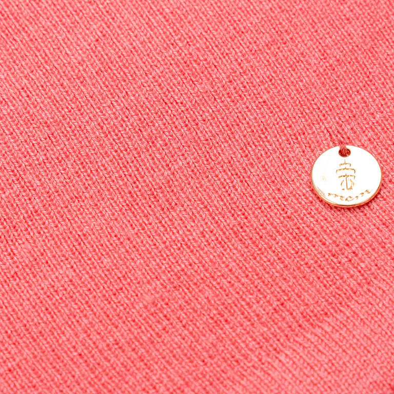 Jersey de Cuello Redondo Coral