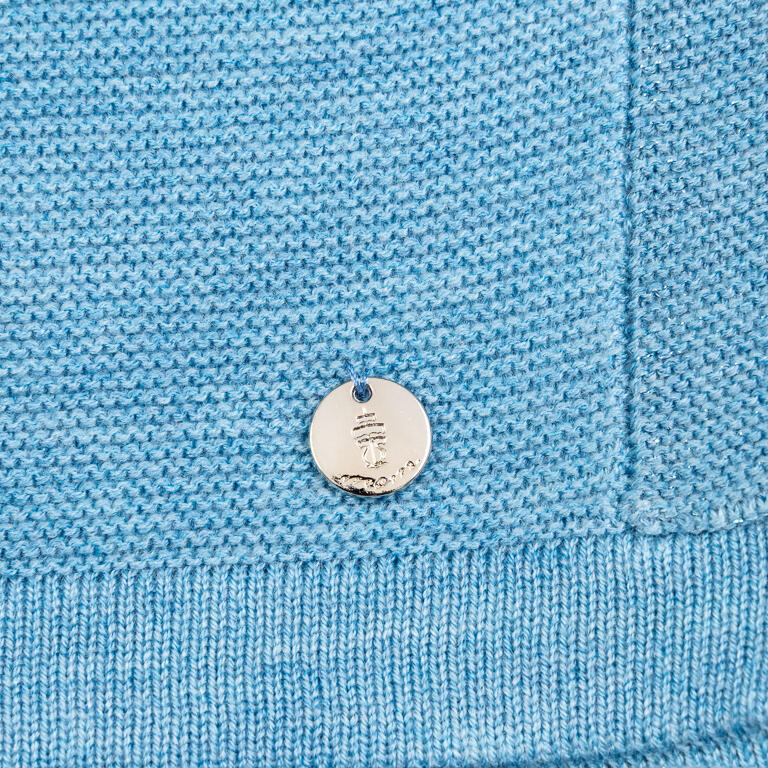 Jersey de Manga Ranglan Azul Celeste