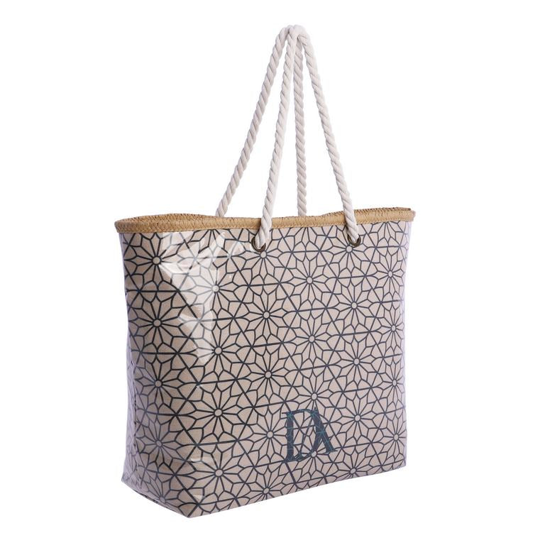 Bolso Tote Don Algodón Plastificado