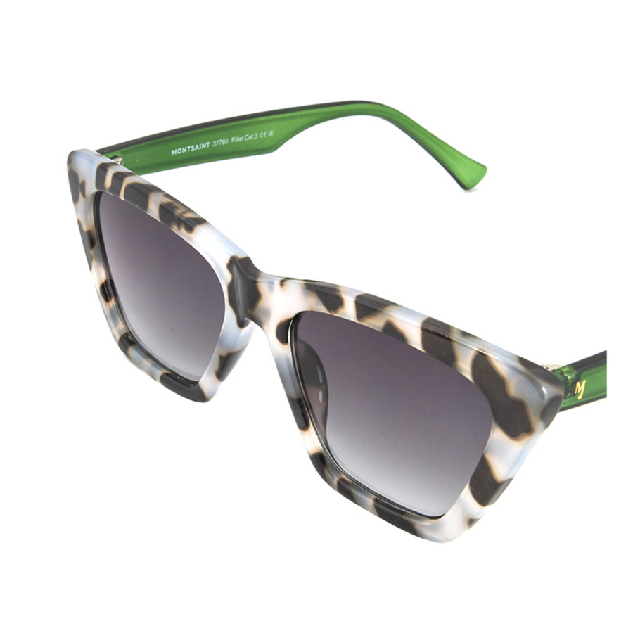 Gafas de Sol Montsaint – Elegancia Geométrica y Animal Print