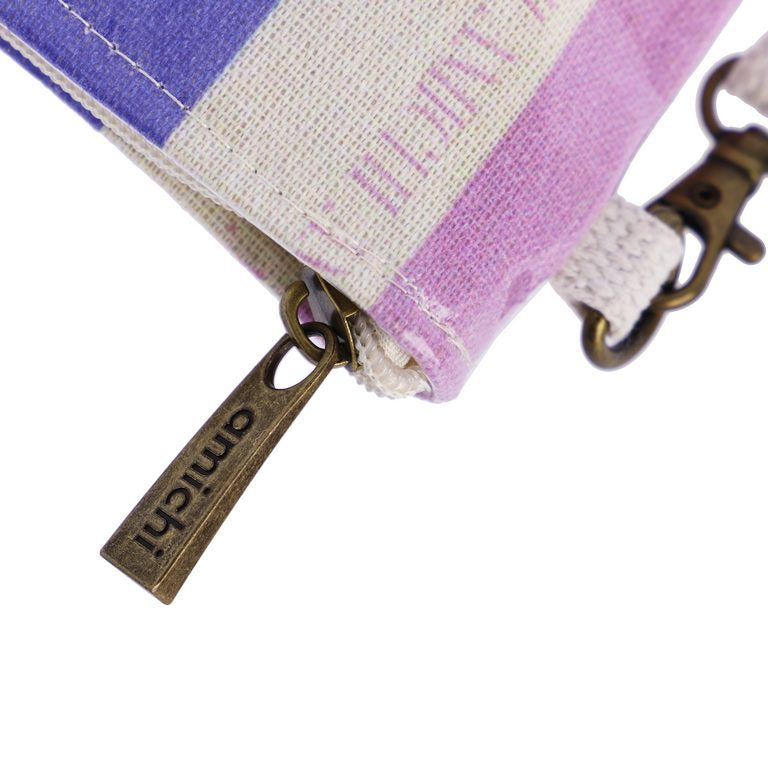 Bolso de mano Impermeable a Rayas Lavanda Amichi