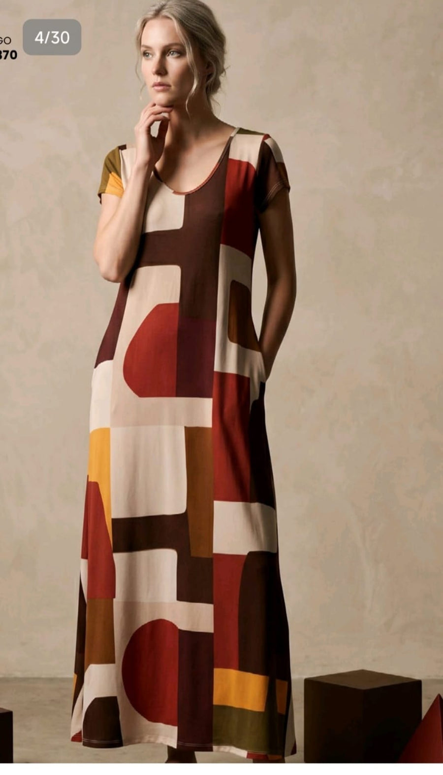 Vestido maxi