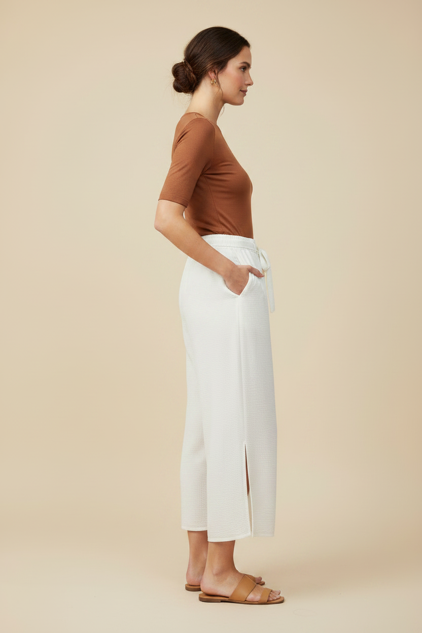 Pantalón Culotte con Lazo