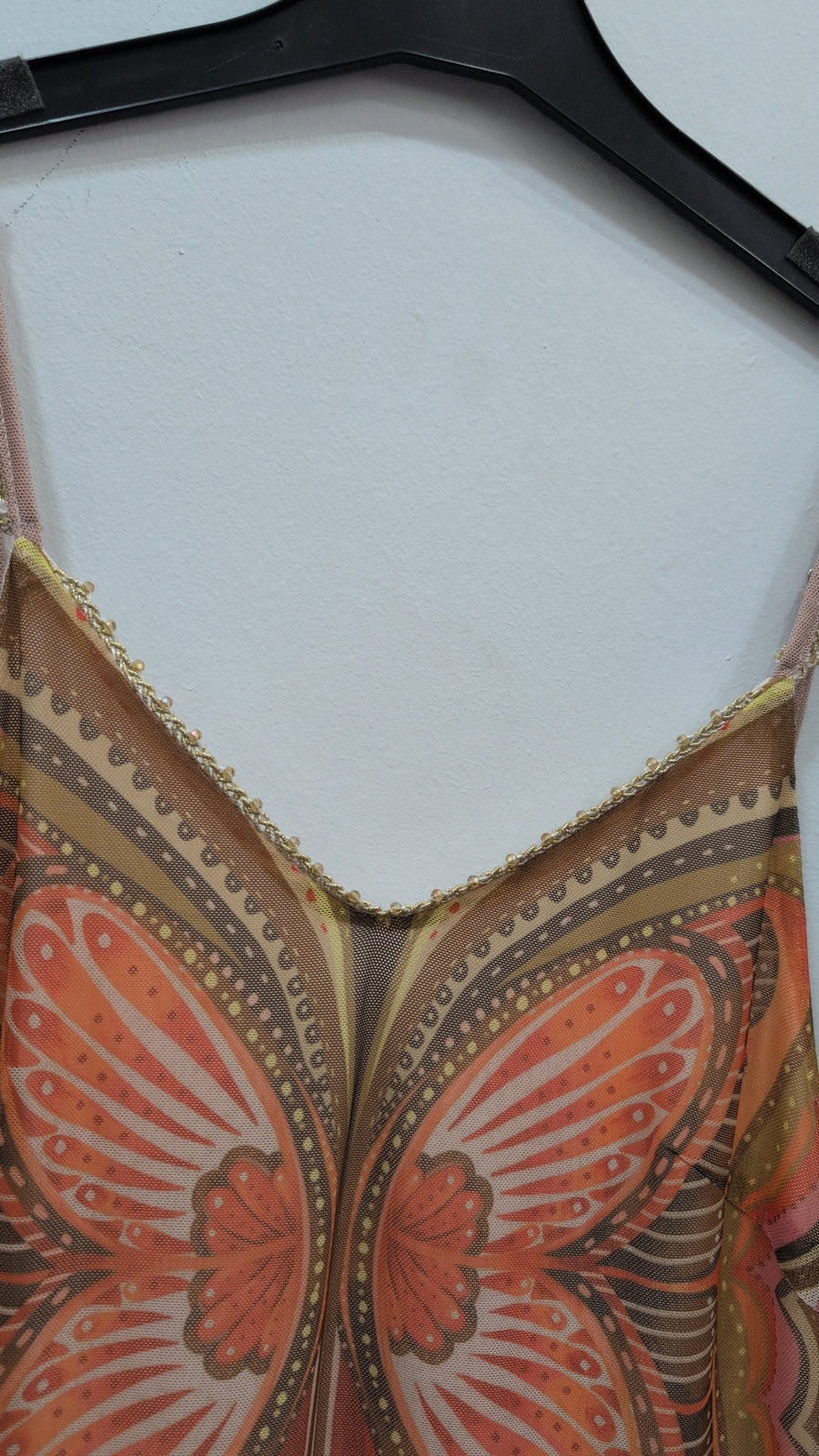 Vestido maxi bohemio estampado de verano