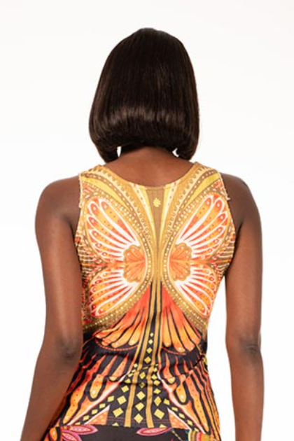 Top Estampado Mariposa