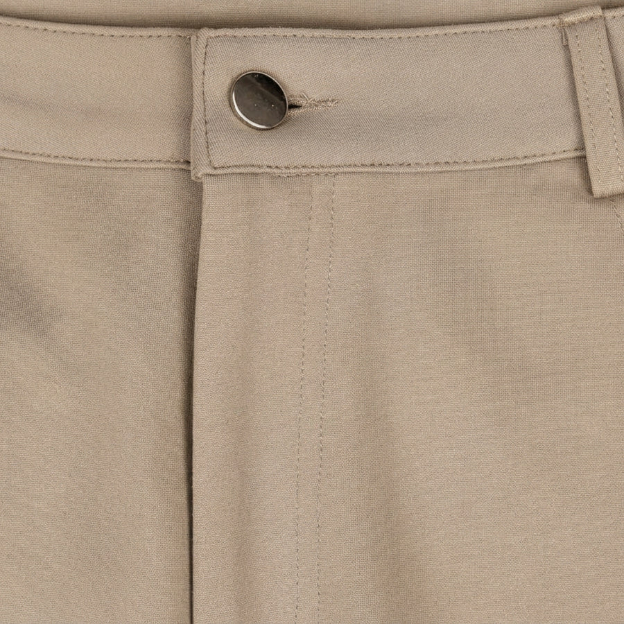 Pantalón Recto Elástico Tobillero