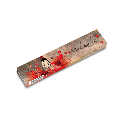 Abanico Malamalaka, de madera natural ARTE FLAMENCO, 23 cm