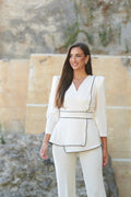 Conjunto pantalón para bodas y eventos especiales