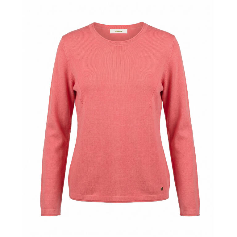 Jersey de Cuello Redondo Coral
