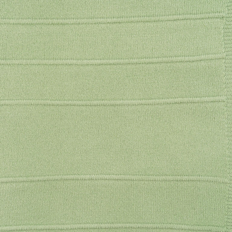 Jersey Verde Salvia con Rayas en Relieve