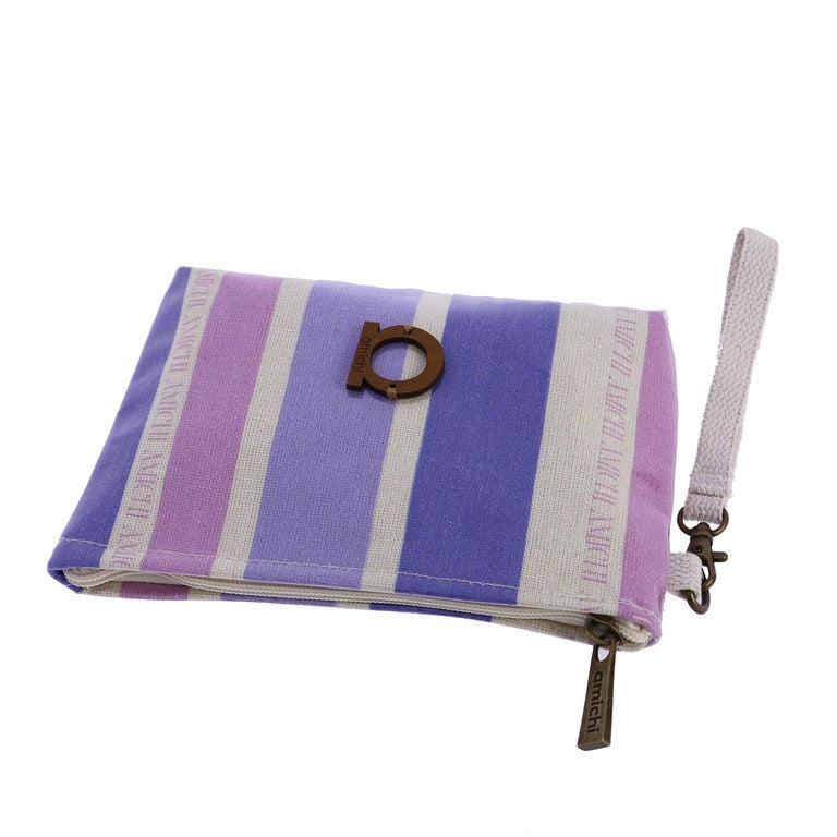 Bolso de mano Impermeable a Rayas Lavanda Amichi