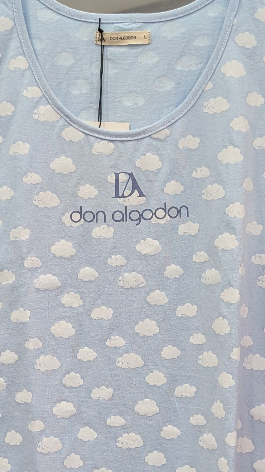 Camisola para dormir sin mangas Don Algodón