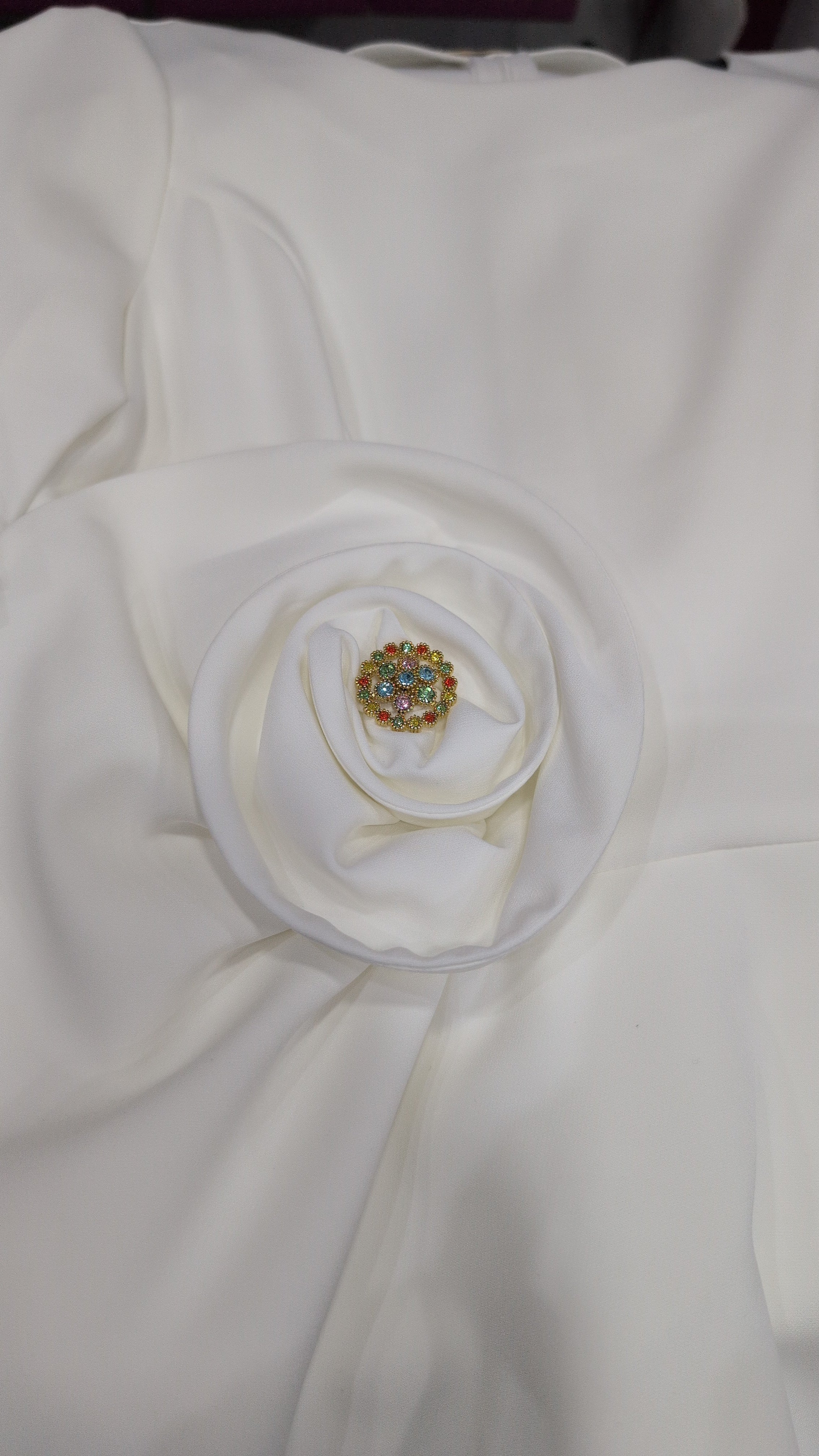 Conjunto de pantalón con péplum