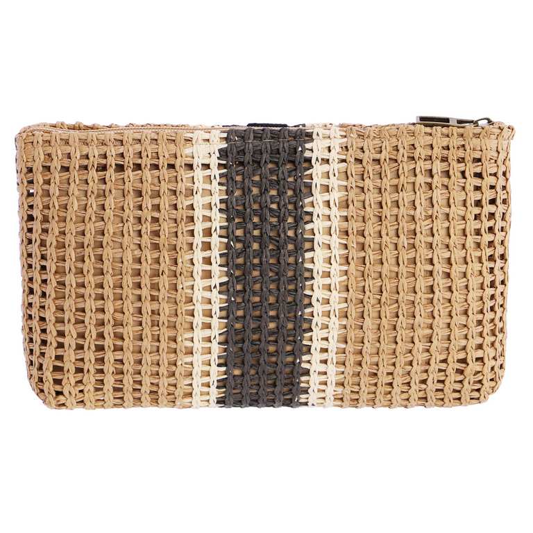Cartera de Mano de Rafia Don Algodón – Natural y Chic