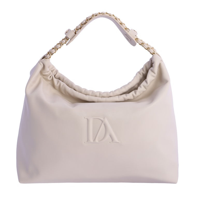 Bolso Hobo Minimalista con Detalle de Cadena - Edición Elegance