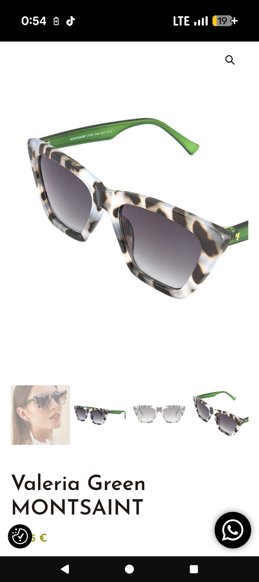 Gafas de Sol Montsaint – Elegancia Geométrica y Animal Print