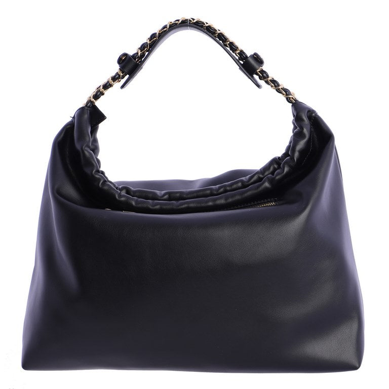 Bolso Hobo Minimalista con Detalle de Cadena - Edición Elegance