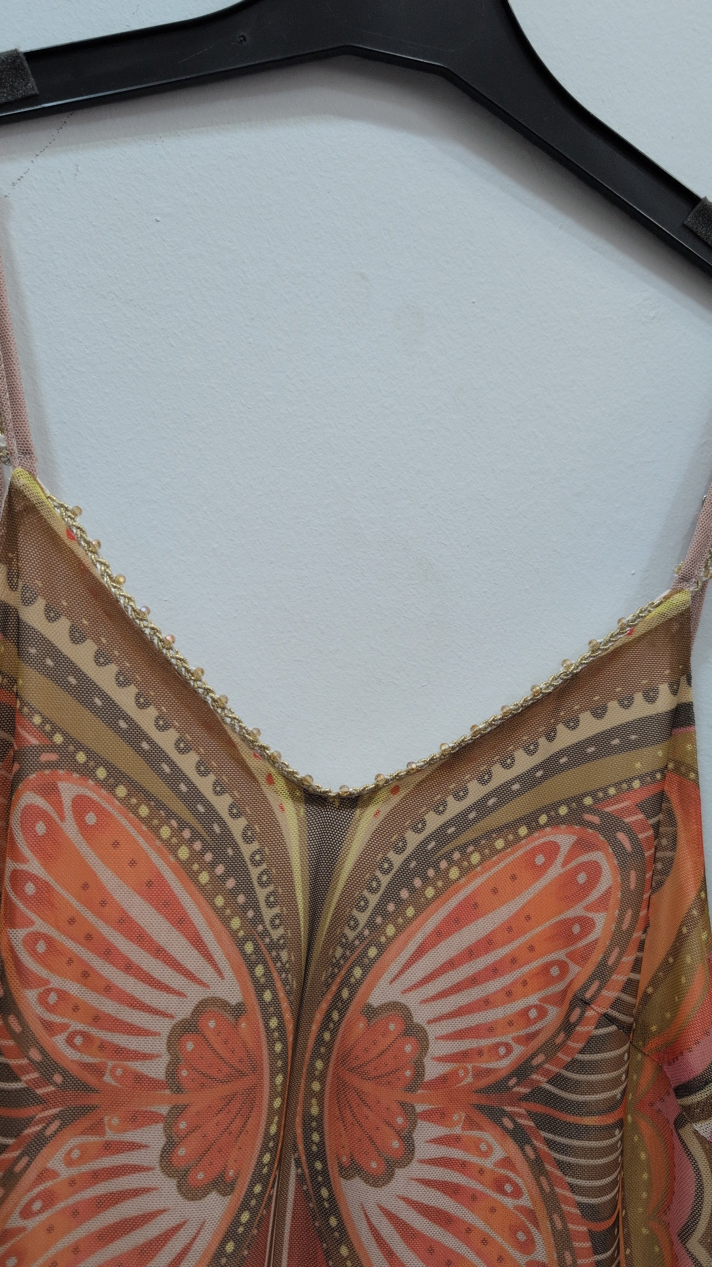 Vestido maxi bohemio estampado de verano