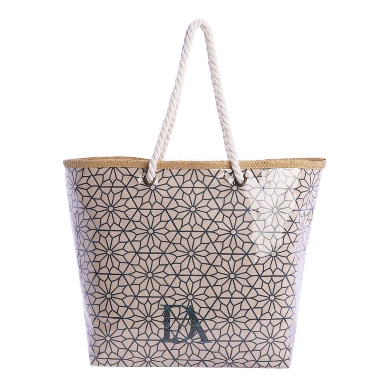 Bolso Tote Don Algodón Plastificado