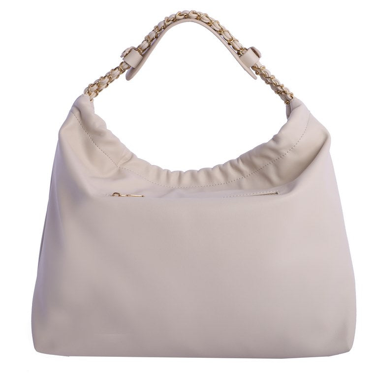 Bolso Hobo Minimalista con Detalle de Cadena - Edición Elegance