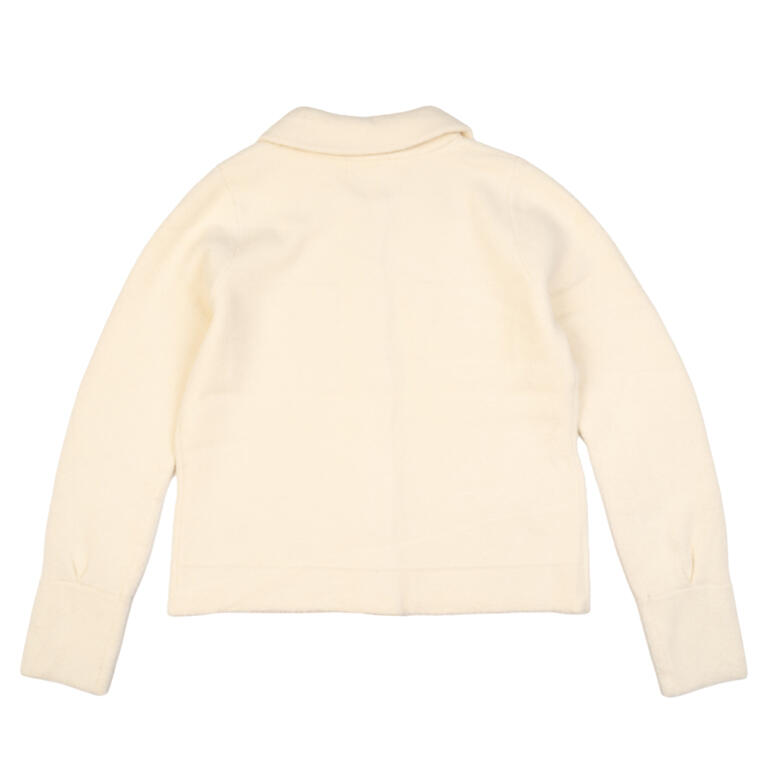 Sobrecamisa de Punto Crudo con Botones